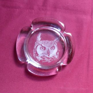 sous-verre tête hibou