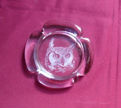 sous-verre tête hibou