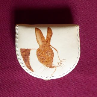 porte-monnaie tête lapin
