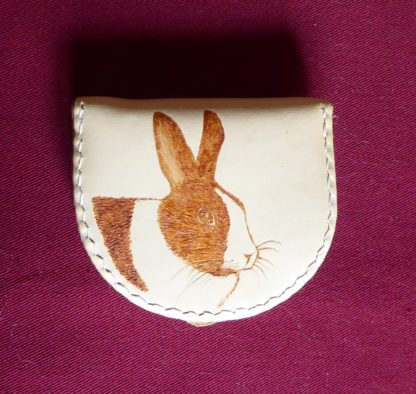 porte-monnaie tête lapin