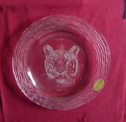 assiette mégara tigre