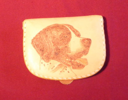 porte-monnaie tête pointer