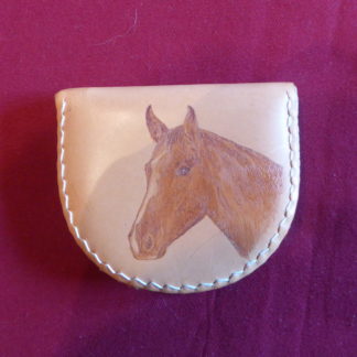 porte-monnaie tête cheval