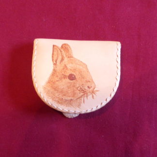 porte-monnaie tête lapin