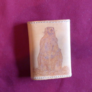porte-monnaie 2 poches marmotte