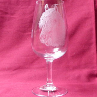 verre à vin viticole 31 cl tête cheval