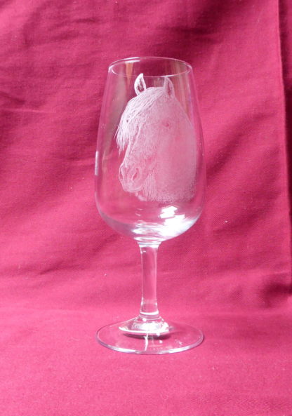verre à vin viticole 31 cl tête cheval