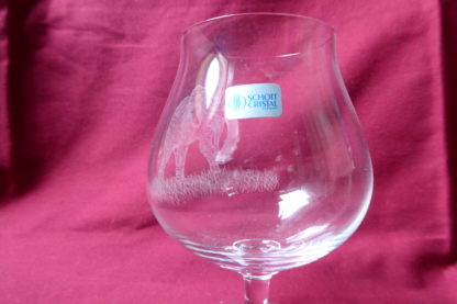 coffret verre à cognac ou brandy en cristal – Image 2