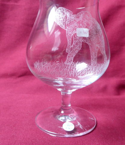 coffret verre à cognac ou brandy en cristal – Image 3