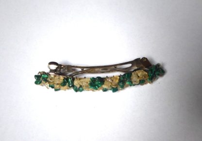 barrette malachite et citrine – Image 2