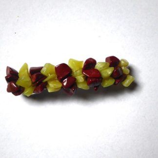 barrette jaspe et jade