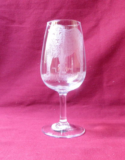 verre à vin viticole 21,5 cl lion