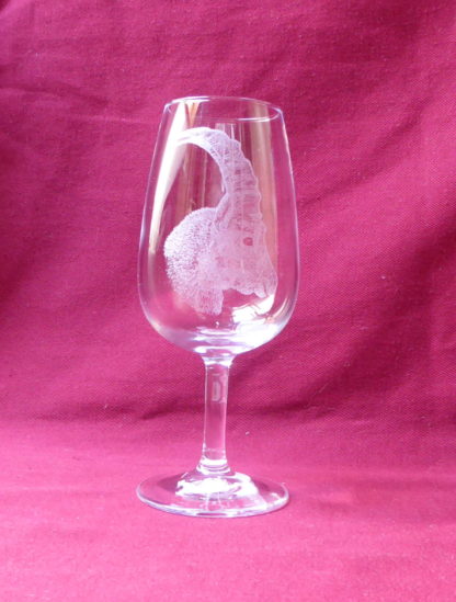 verre à vin viticole 21,5 cl tête bouquetin