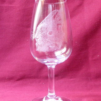 verre à vin viticole 21,5 cl tête écureuil