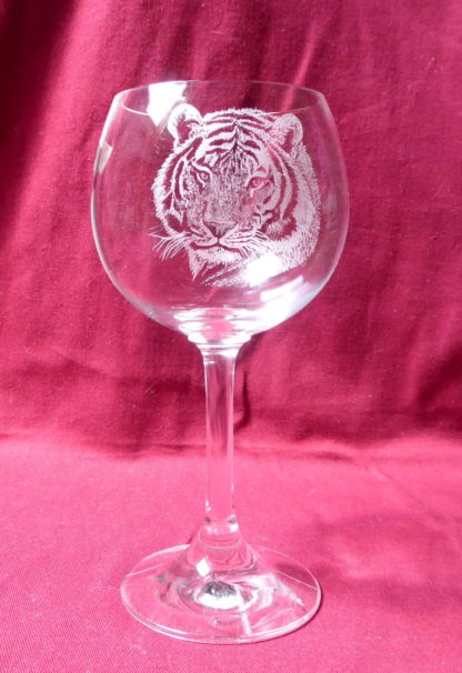 coffret verre à vin beaujolais têtes de tigres – Image 3