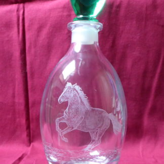 décanteur bouquet cheval