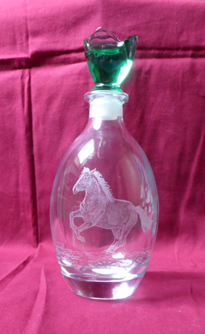 décanteur bouquet cheval