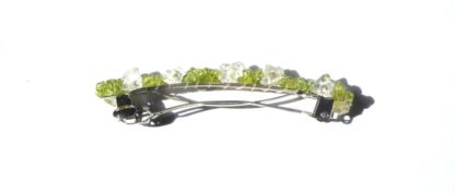 barrette péridot et cristal de roche – Image 2