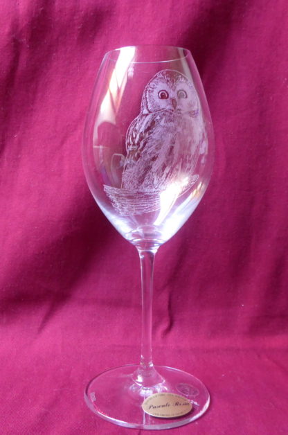 coffret verre à vin en cristal tempranillo chouettes – Image 3