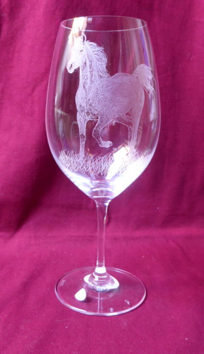coffret verre à vin syrah chevaux – Image 4