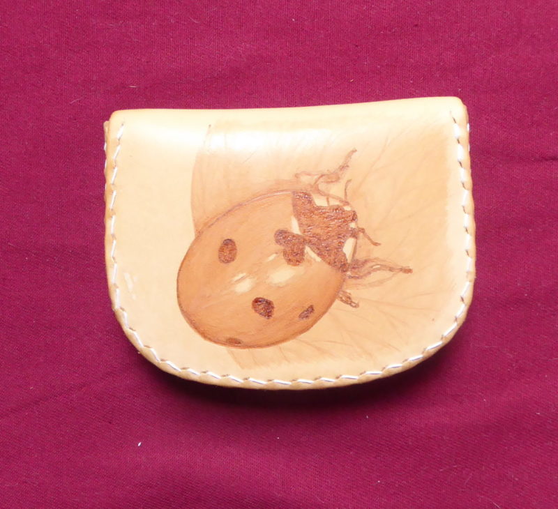petit porte-monnaie coccinelle
