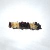 petite barrette grenat citrine